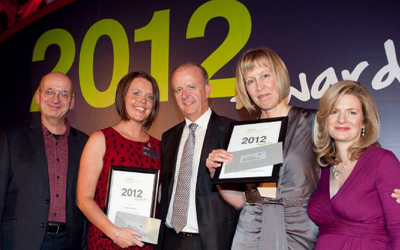 Rachel Cassen and Claire Murphy of Leap awarded Social Entrepreneurs Ireland Elevator Award 2012